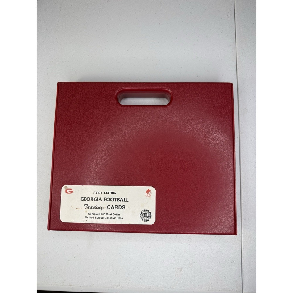 Georgia Bulldogs 1989 Football Card Set Premier Edition UGA Complete 200 Sealed